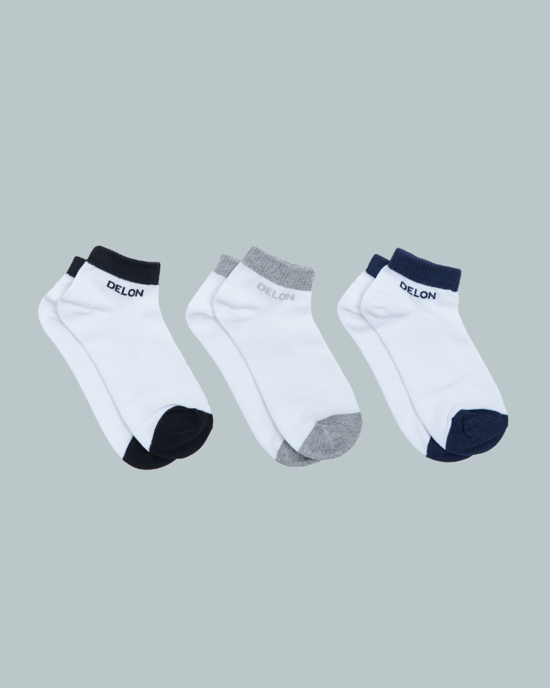 Basic Short Socks (3 Pairs)