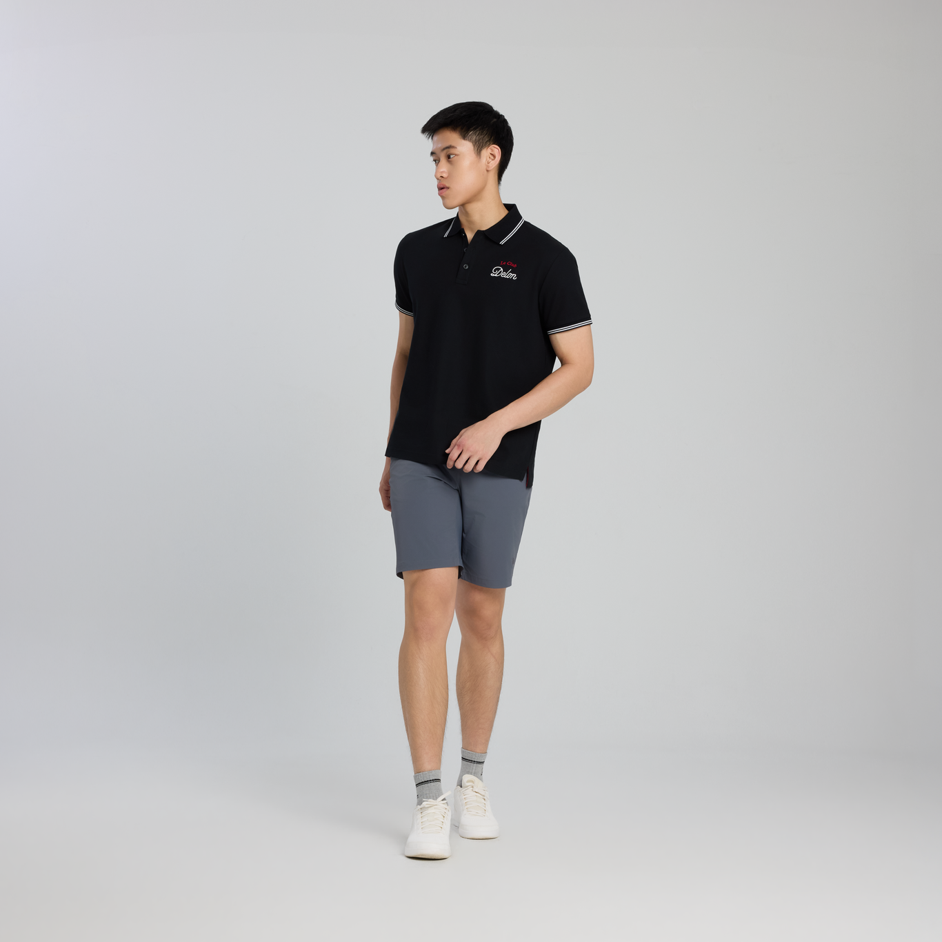 Twin Line Pique Men Polo