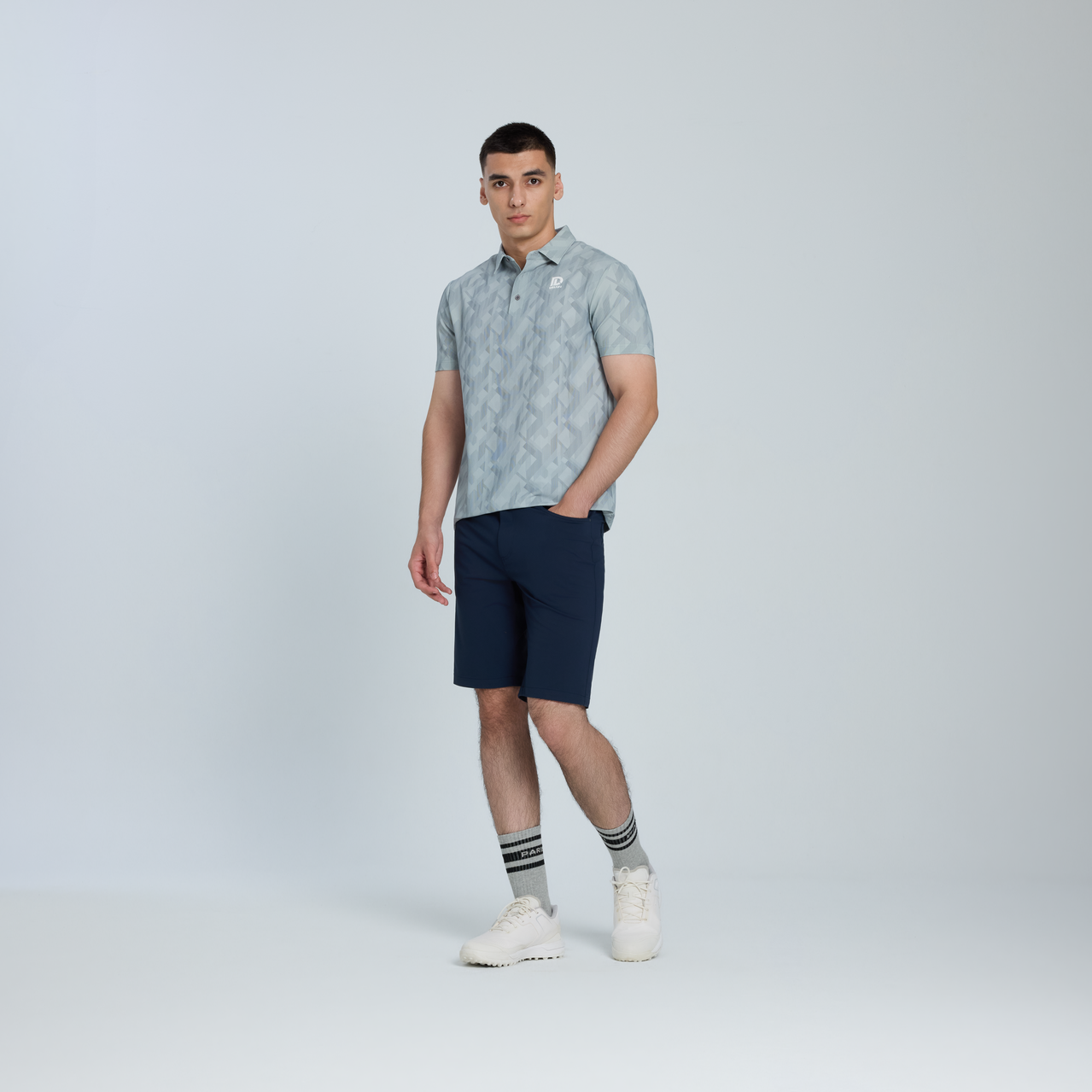 Prism Print Performance Men Polo