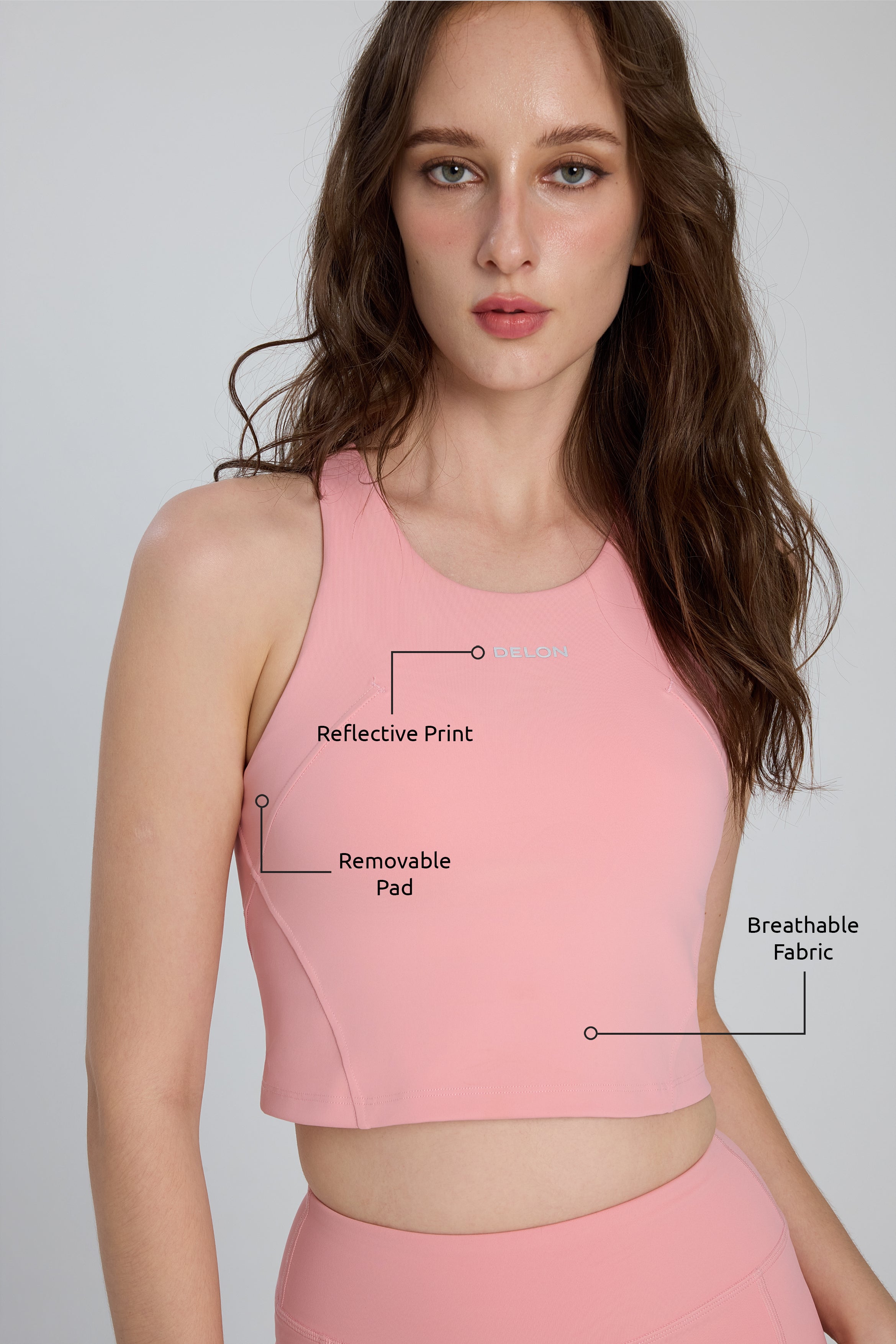 Core Motion Sleeveless Women Crop Tank