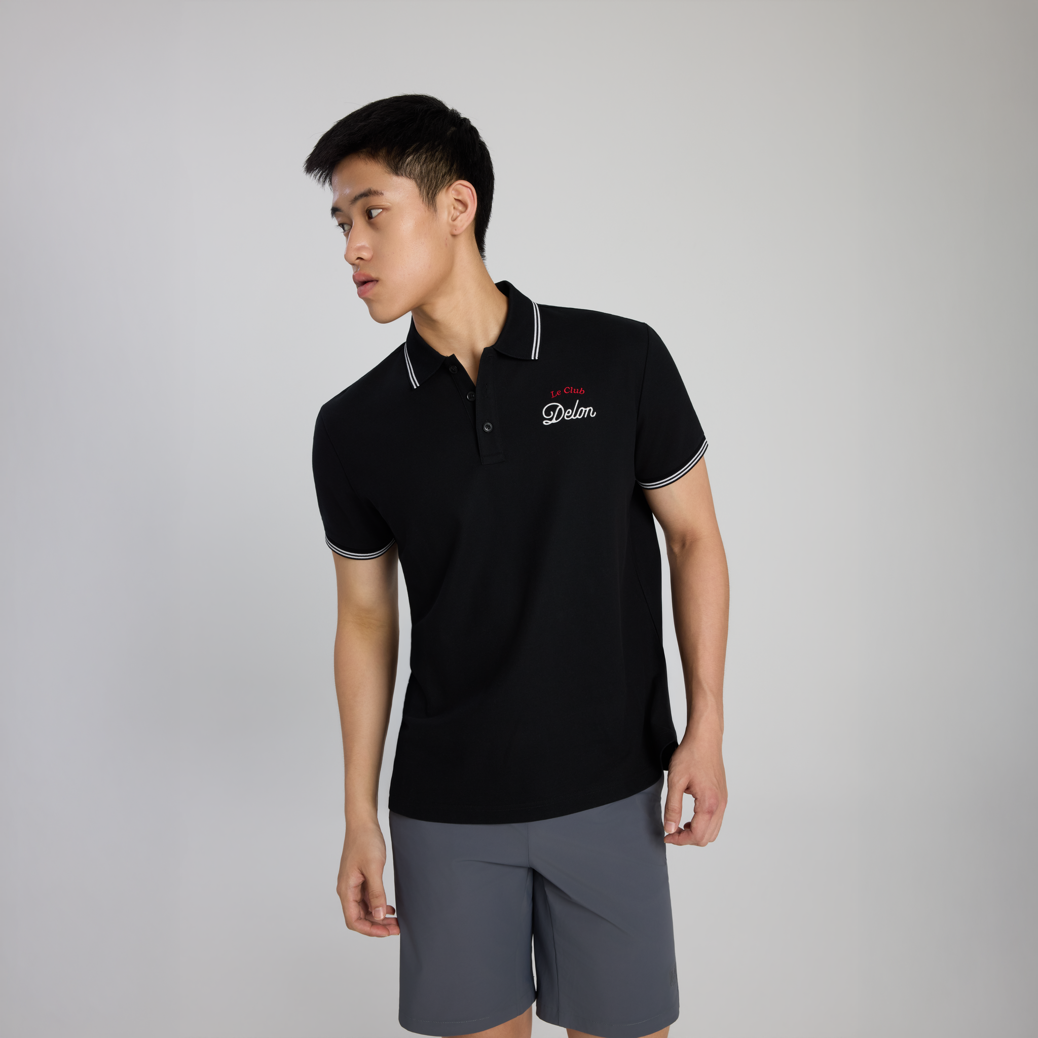 Twin Line Pique Men Polo
