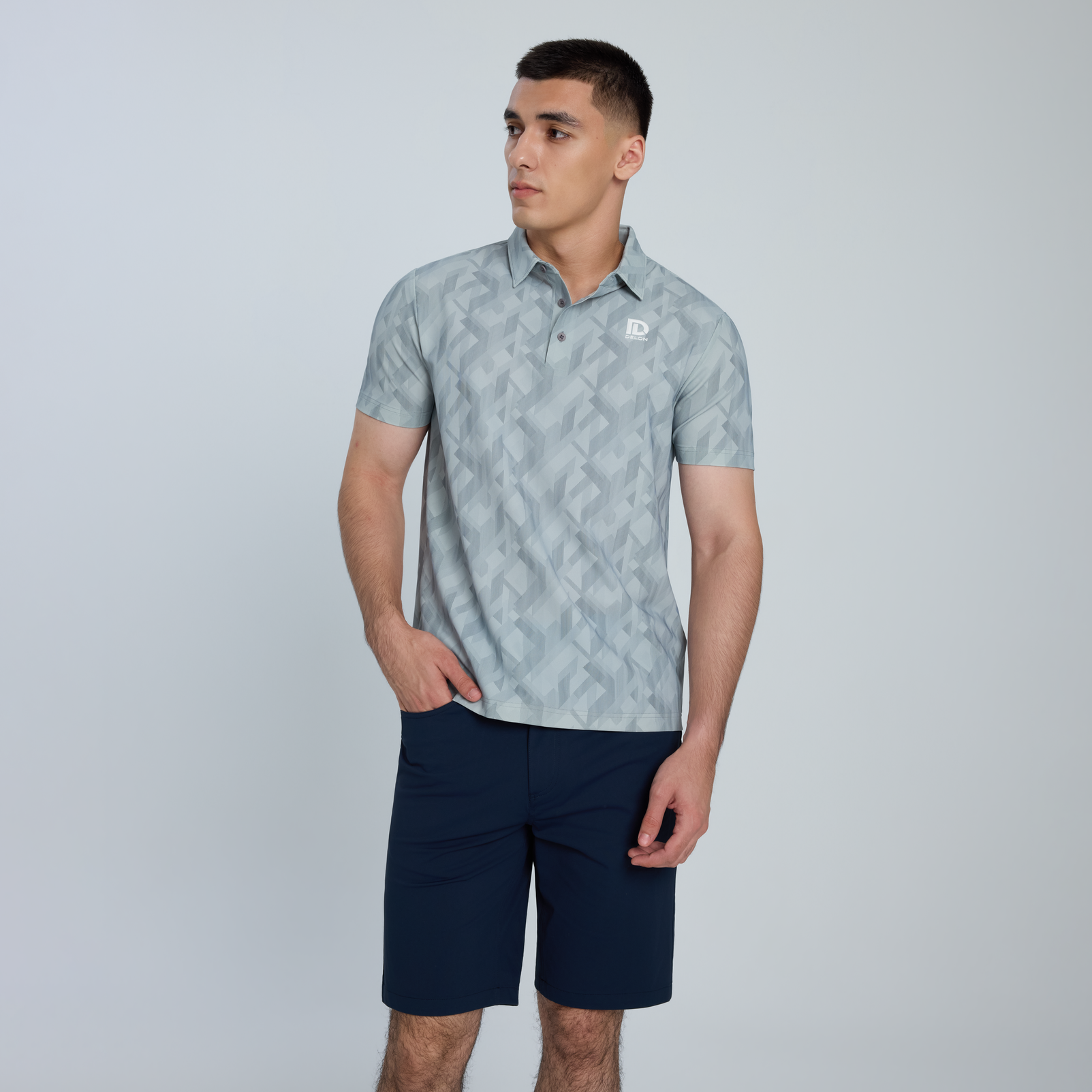 Prism Print Performance Men Polo