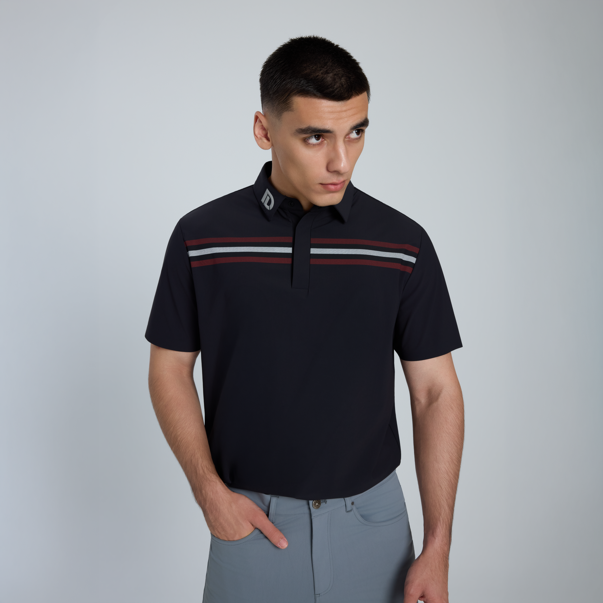 Straight Flight Performance Men Polo