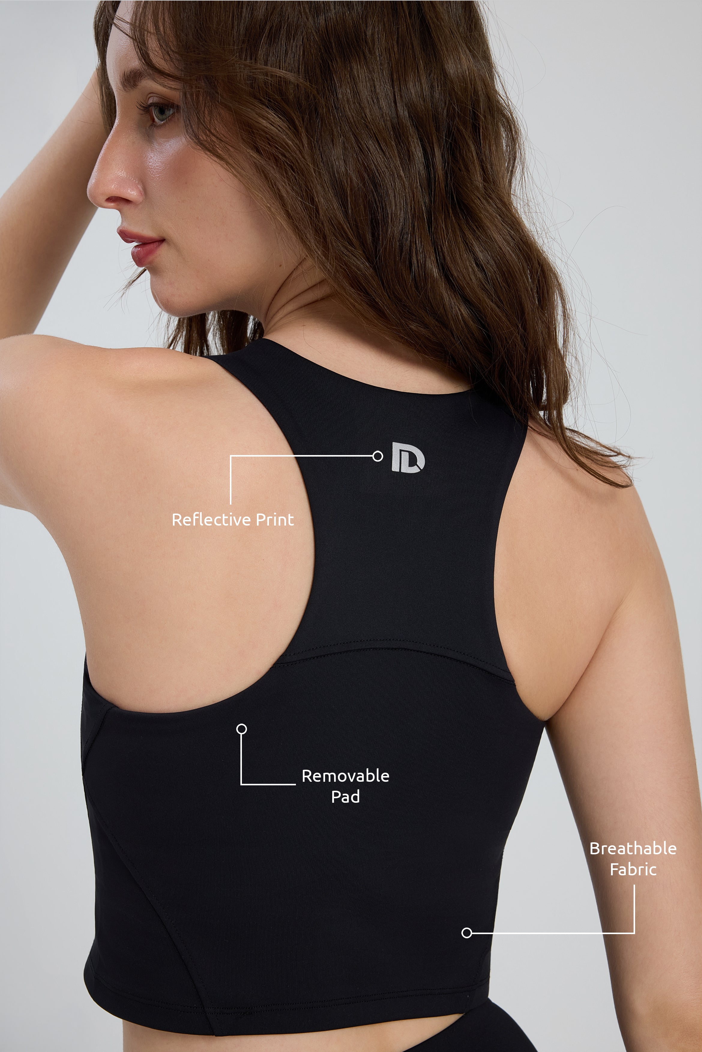 Core Motion Sleeveless Women Crop Tank