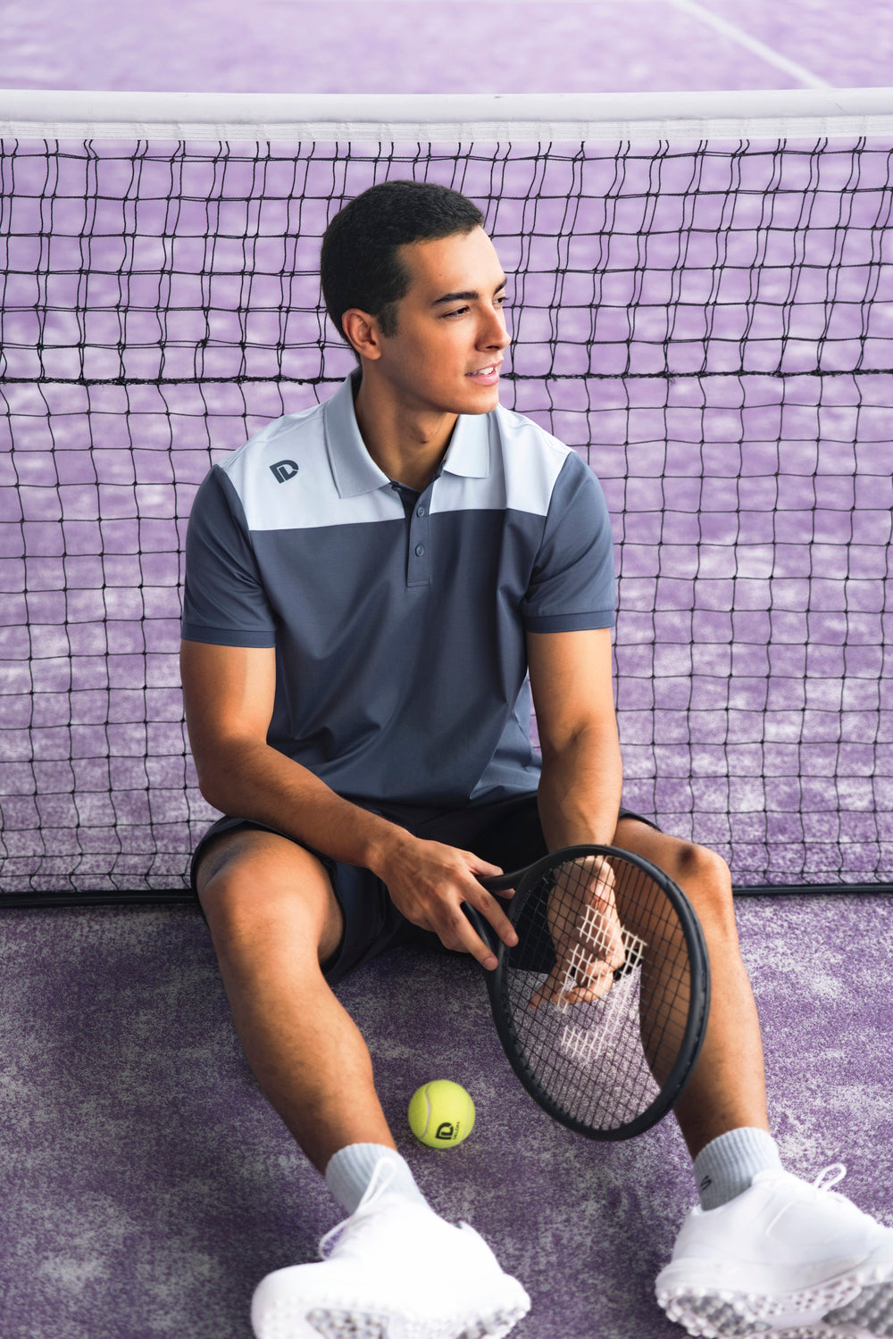 AeraFlex Shoulder Panel Performance Men Polo