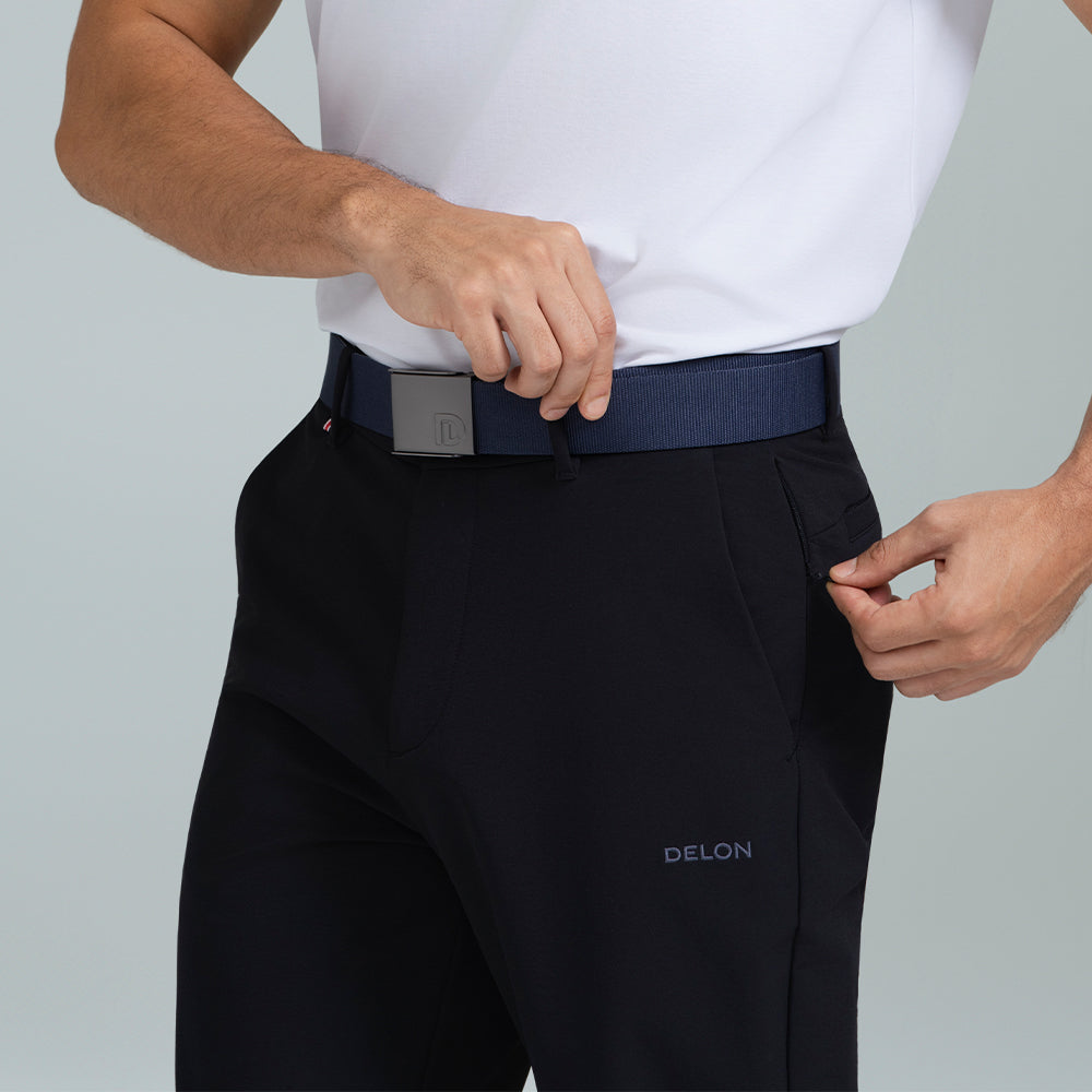 Men Sleek Motion Button Golf Pants