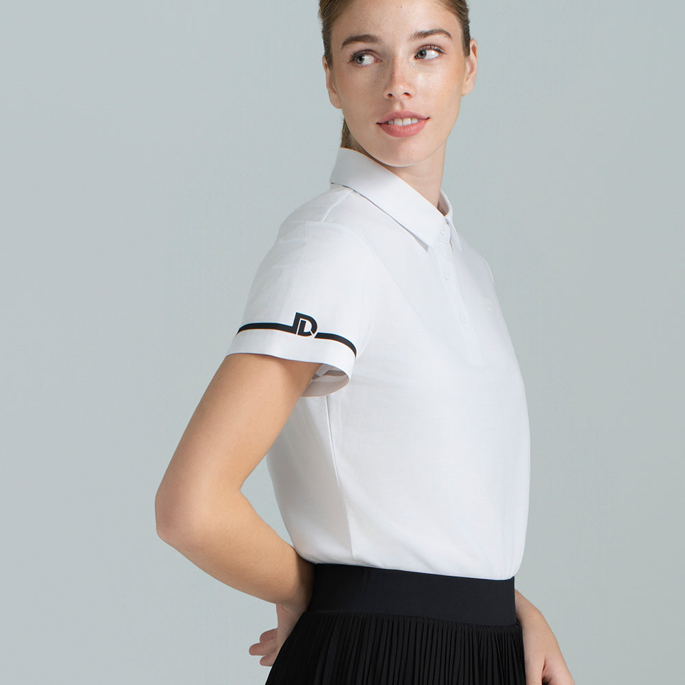 AeraFlex Performance Solid Line Women Polo