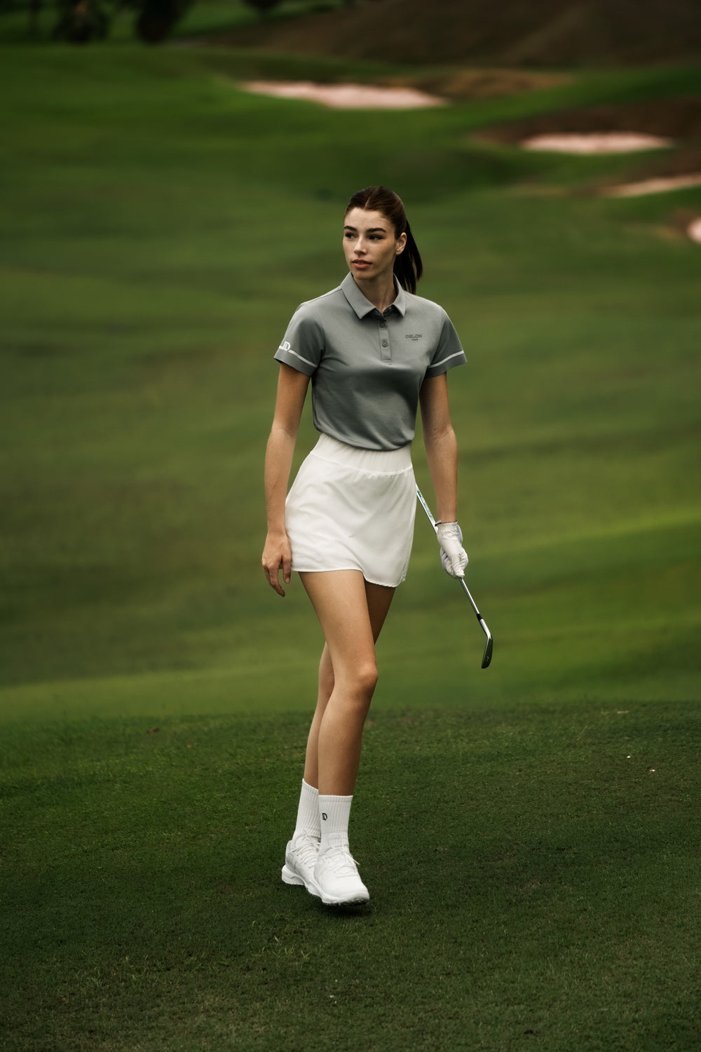 AeraFlex Performance Solid Line Women Polo