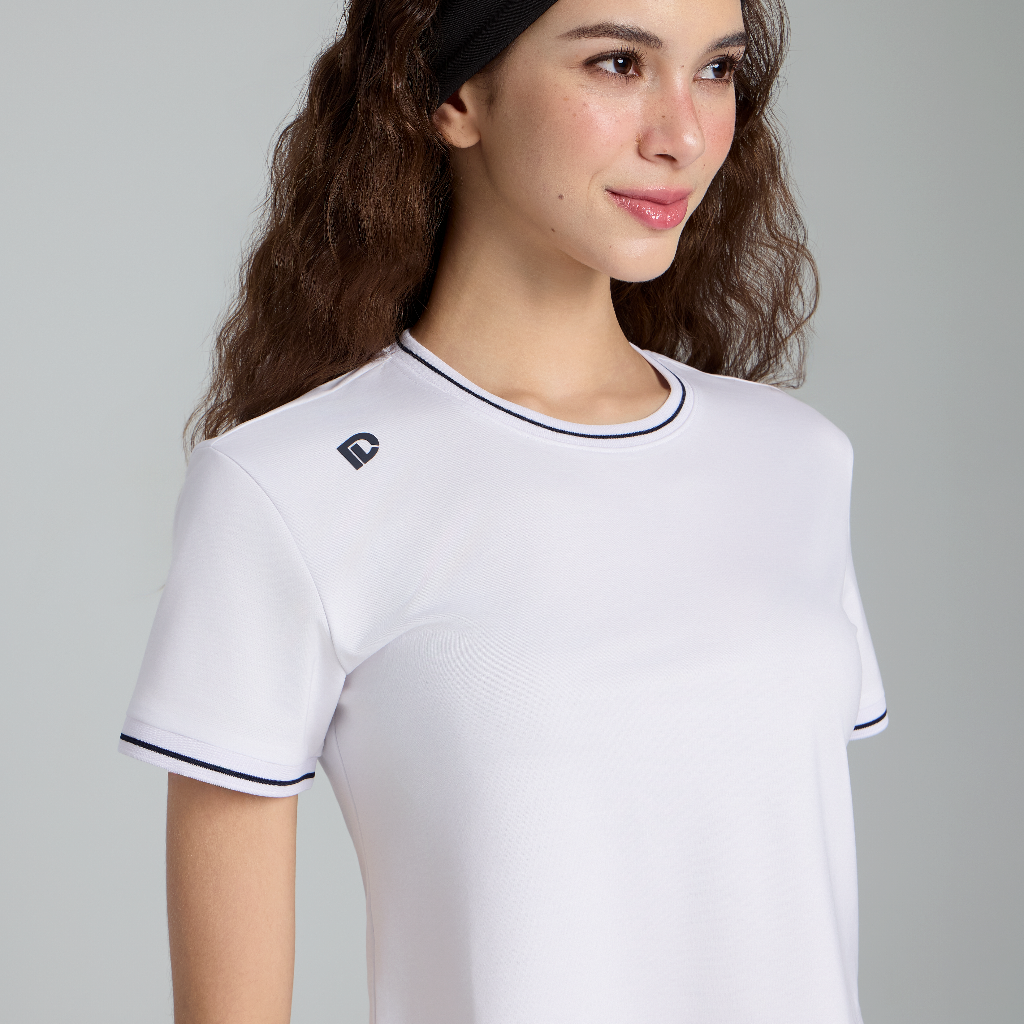 Soft Motion Active Crop Tee