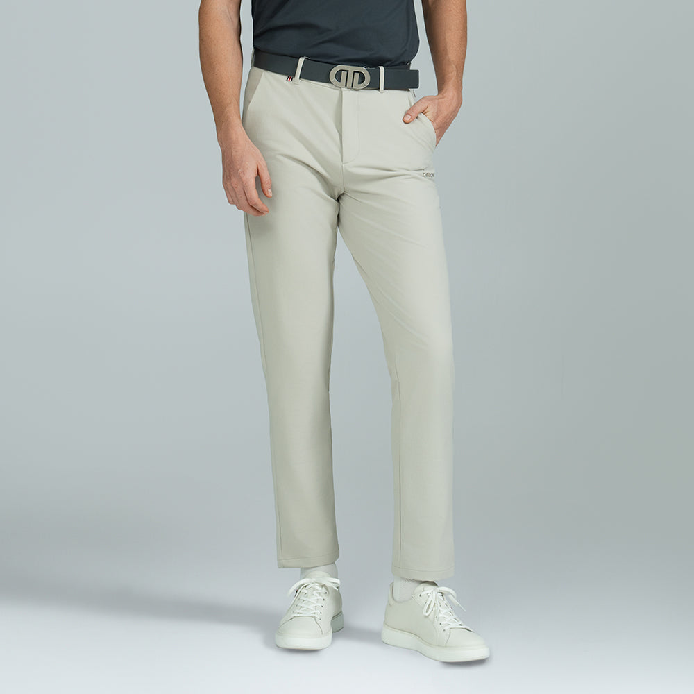 Men Sleek Motion Button Golf Pants