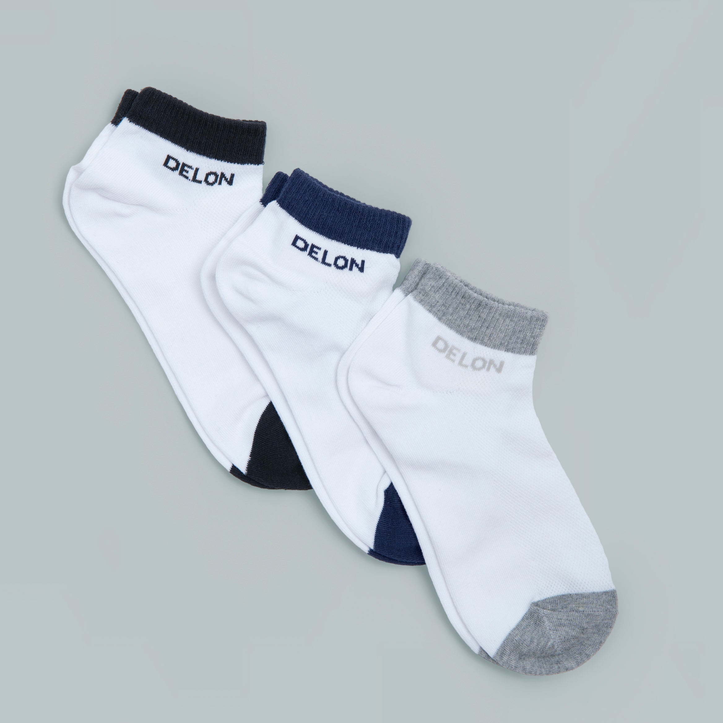 Basic Short Socks (3 Pairs)