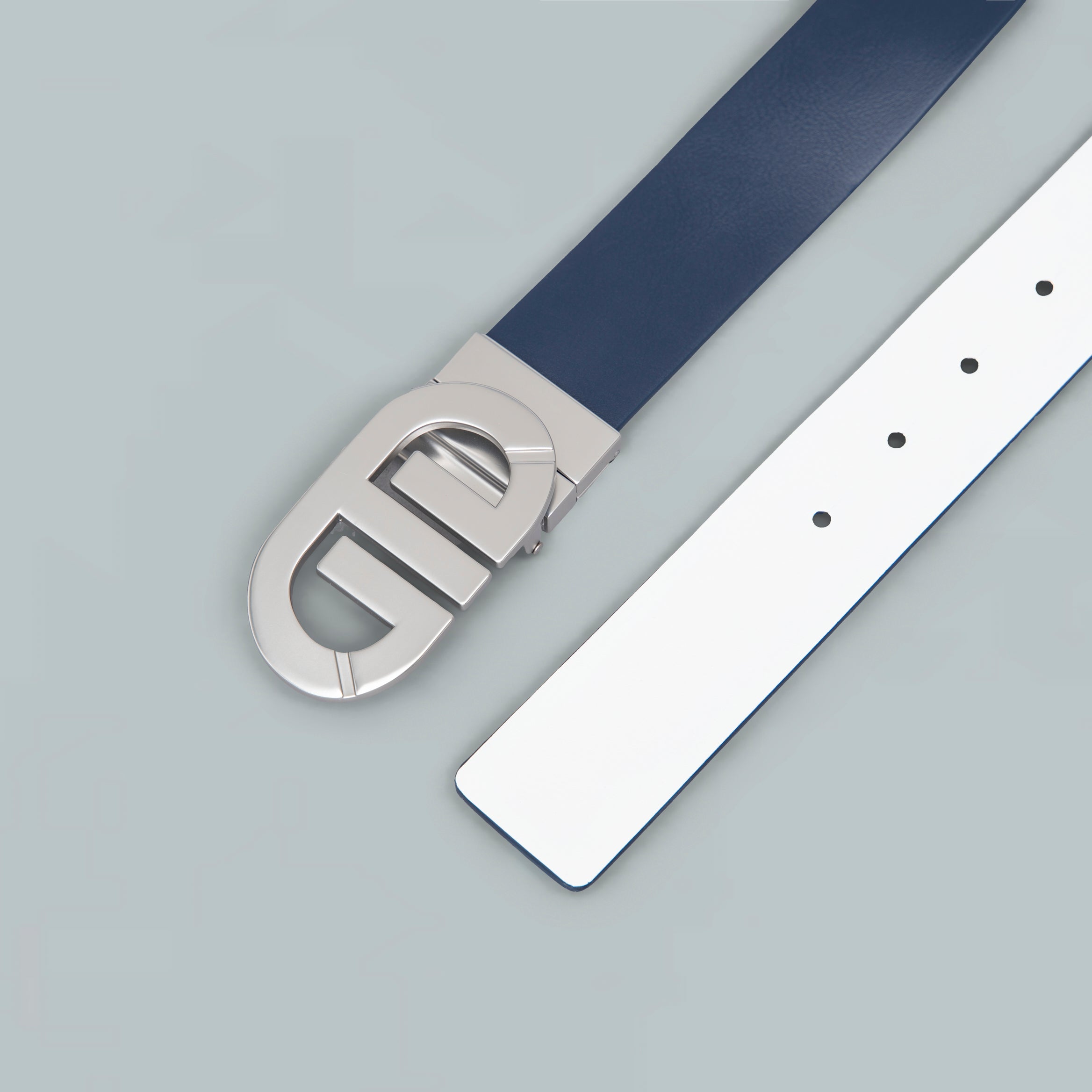 Reversible PU Leather Golf Belt